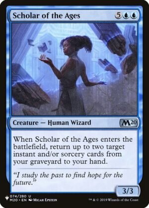Scholar of the Ages<br /><span class="collector-number">Collector No. M20-74</span>