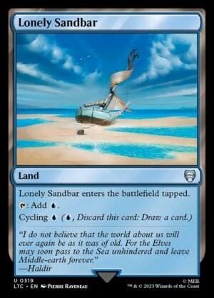 Lonely Sandbar<br /><span class="collector-number">Collector No. 319</span>