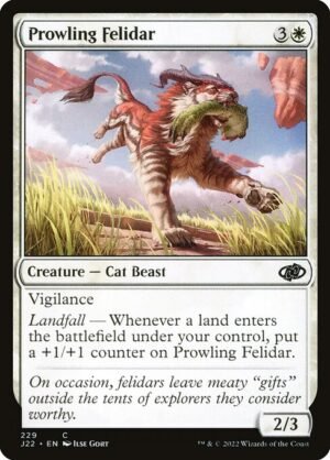 Prowling Felidar<br /><span class="collector-number">Collector No. 229</span>