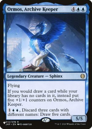 Ormos, Archive Keeper<br /><span class="collector-number">Collector No. JMP-13</span>