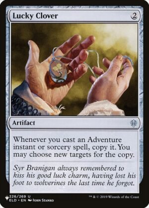 Lucky Clover<br /><span class="collector-number">Collector No. ELD-226</span>