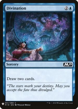 Divination<br /><span class="collector-number">Collector No. M19-51</span>