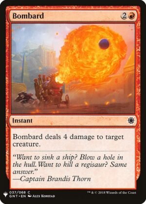 Bombard<br /><span class="collector-number">Collector No. GNT-37</span>