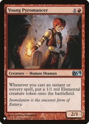 Young Pyromancer<br /><span class="collector-number">Collector No. M14-163</span>