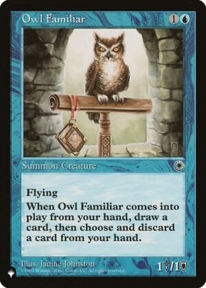 Owl Familiar<br /><span class="collector-number">Collector No. POR-63</span>