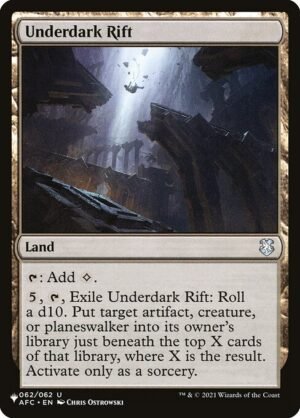 Underdark Rift<br /><span class="collector-number">Collector No. AFC-62</span>