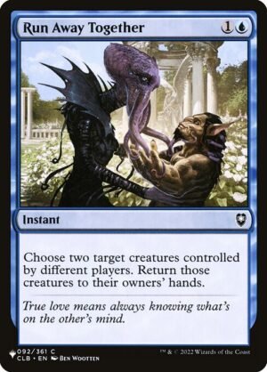 Run Away Together<br /><span class="collector-number">Collector No. CLB-92</span>