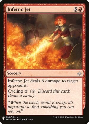 Inferno Jet<br /><span class="collector-number">Collector No. HOU-99</span>