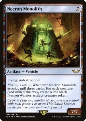 Necron Monolith<br /><span class="collector-number">Collector No. 161</span>