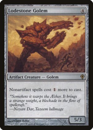 Lodestone Golem<br /><span class="collector-number">Collector No. 127</span>