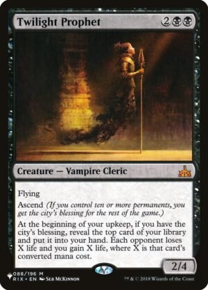 Twilight Prophet<br /><span class="collector-number">Collector No. RIX-88</span>