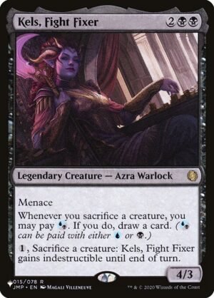 Kels, Fight Fixer<br /><span class="collector-number">Collector No. JMP-15</span>