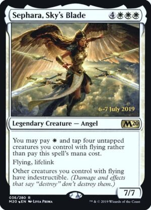 Sephara, Sky's Blade - Foil<br /><span class="collector-number">Collector No. 36s</span>