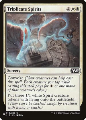 Triplicate Spirits<br /><span class="collector-number">Collector No. M15-40</span>