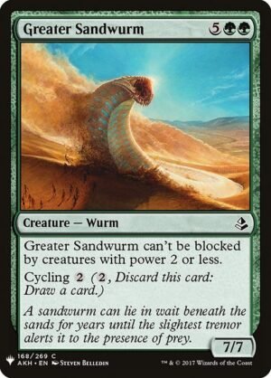 Greater Sandwurm<br /><span class="collector-number">Collector No. AKH-168</span>