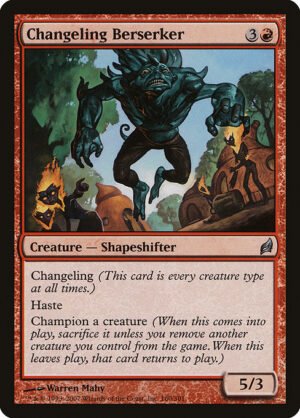Changeling Berserker<br /><span class="collector-number">Collector No. 160</span>
