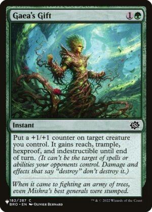 Gaea's Gift<br /><span class="collector-number">Collector No. BRO-182</span>