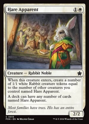 Hare Apparent - Foil<br /><span class="collector-number">Collector No. 15</span>