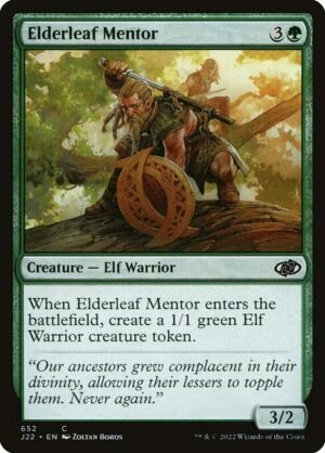 Elderleaf Mentor<br /><span class="collector-number">Collector No. 652</span>