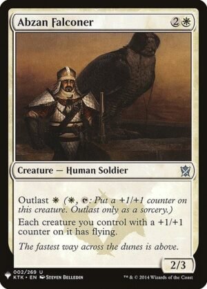 Abzan Falconer<br /><span class="collector-number">Collector No. KTK-2</span>