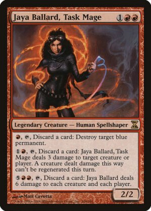 Jaya Ballard, Task Mage<br /><span class="collector-number">Collector No. 166</span>