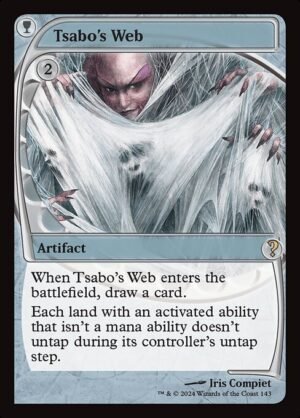 Tsabo's Web<br /><span class="collector-number">Collector No. 143</span>