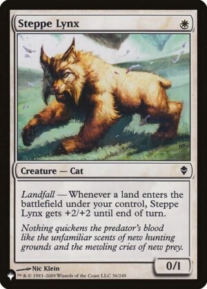 Steppe Lynx<br /><span class="collector-number">Collector No. ZEN-36</span>