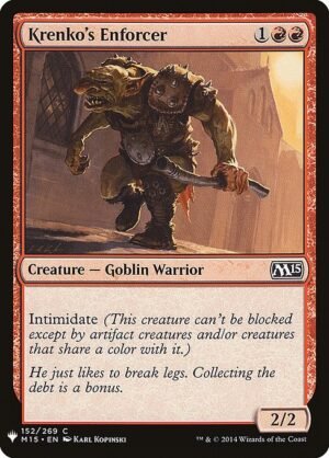 Krenko's Enforcer<br /><span class="collector-number">Collector No. M15-152</span>