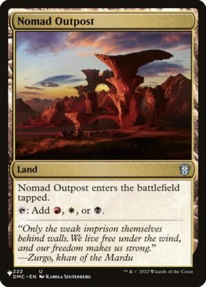 Nomad Outpost<br /><span class="collector-number">Collector No. DMC-222</span>