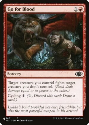Go for Blood<br /><span class="collector-number">Collector No. J22-540</span>