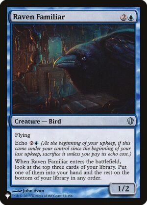Raven Familiar<br /><span class="collector-number">Collector No. C13-55</span>