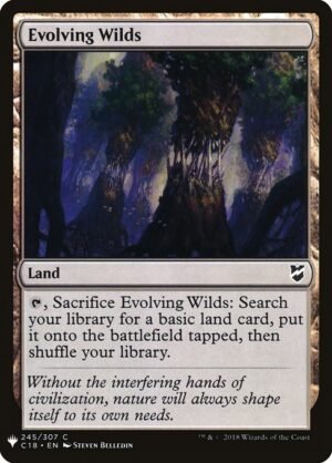 Evolving Wilds<br /><span class="collector-number">Collector No. C18-245</span>