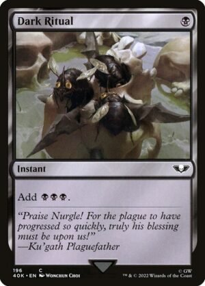 Dark Ritual<br /><span class="collector-number">Collector No. 196</span>