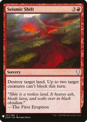 Seismic Shift<br /><span class="collector-number">Collector No. DOM-141</span>