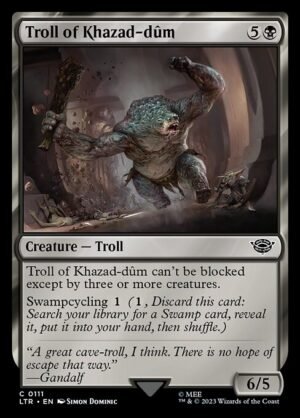 Troll of Khazad-dûm<br /><span class="collector-number">Collector No. 111</span>