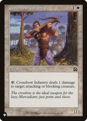 Crossbow Infantry<br /><span class="collector-number">Collector No. MMQ-16</span>