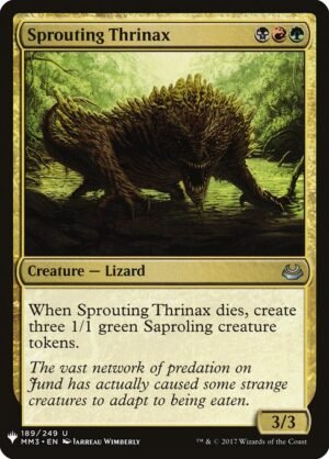 Sprouting Thrinax<br /><span class="collector-number">Collector No. MM3-189</span>