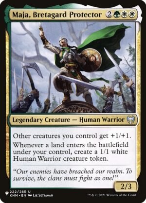 Maja, Bretagard Protector<br /><span class="collector-number">Collector No. KHM-222</span>
