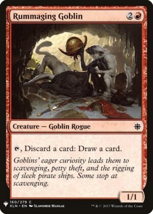 Rummaging Goblin<br /><span class="collector-number">Collector No. XLN-160</span>