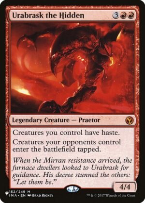 Urabrask the Hidden<br /><span class="collector-number">Collector No. IMA-152</span>