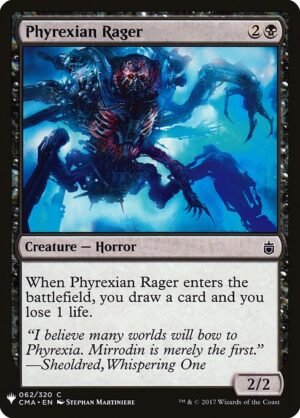 Phyrexian Rager<br /><span class="collector-number">Collector No. CMA-62</span>