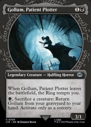 Gollum, Patient Plotter<br /><span class="collector-number">Collector No. 309</span>