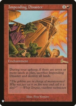 Impending Disaster<br /><span class="collector-number">Collector No. ULG-82</span>