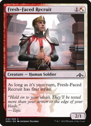 Fresh-Faced Recruit<br /><span class="collector-number">Collector No. 216</span>
