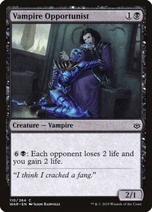 Vampire Opportunist<br /><span class="collector-number">Collector No. 110</span>