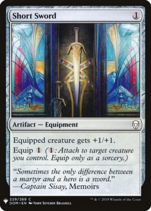 Short Sword<br /><span class="collector-number">Collector No. DOM-229</span>