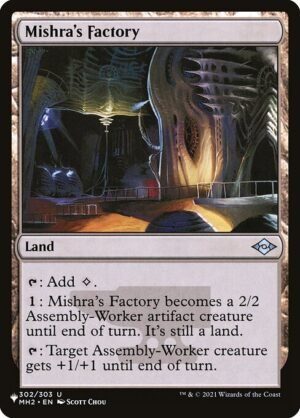Mishra's Factory<br /><span class="collector-number">Collector No. MH2-302</span>