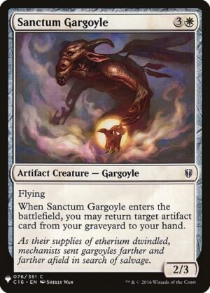 Sanctum Gargoyle<br /><span class="collector-number">Collector No. C16-76</span>