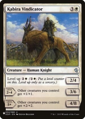 Kabira Vindicator<br /><span class="collector-number">Collector No. DDP-4</span>