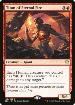 Titan of Eternal Fire<br /><span class="collector-number">Collector No. 163</span>